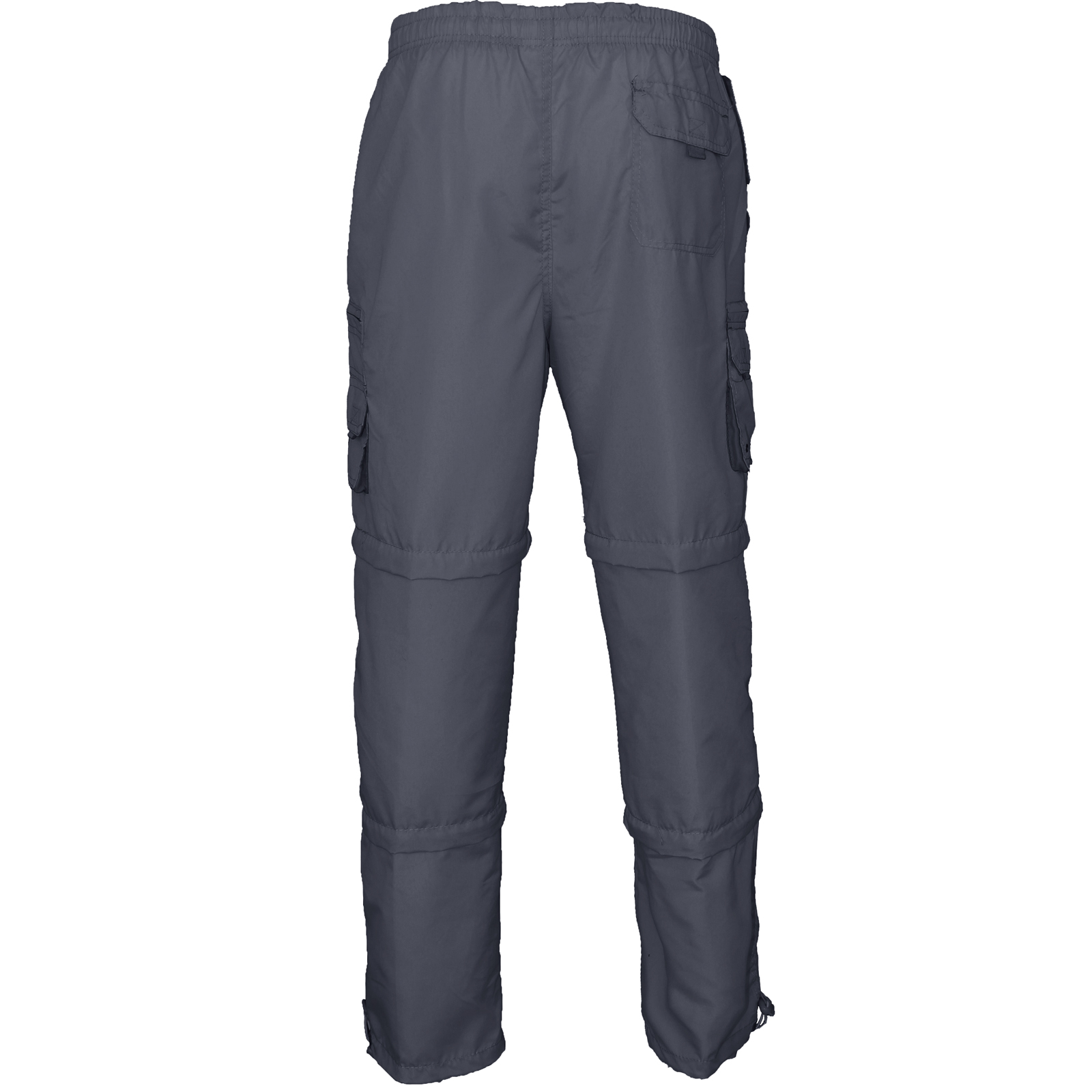 Mens Elasticated Summer Trousers New Cargo Combat Work Pants Lightweight Shorts 